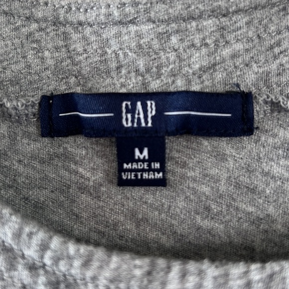 Women’s Gray Casual Pull on Dress, Gap Size M - Picture 2 of 6